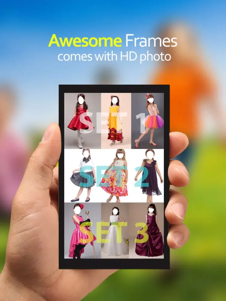 Dress Frames For Kids iPad  Ekran Görüntüleri