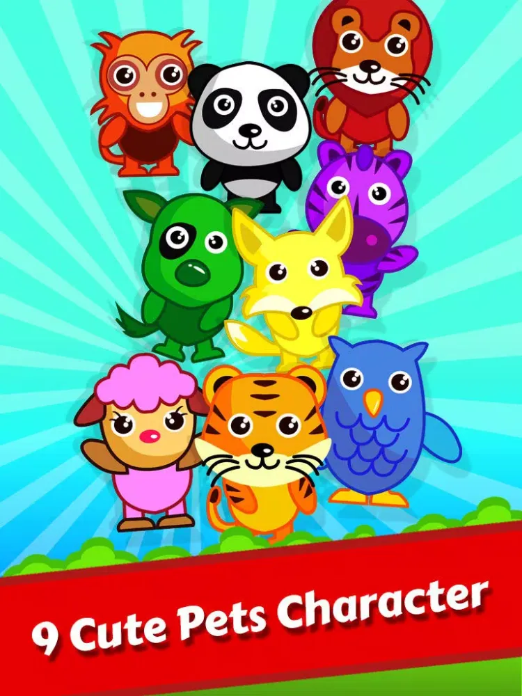 Capturas de tela do Mega Pets Jump : Animals Joyride Run iPad 