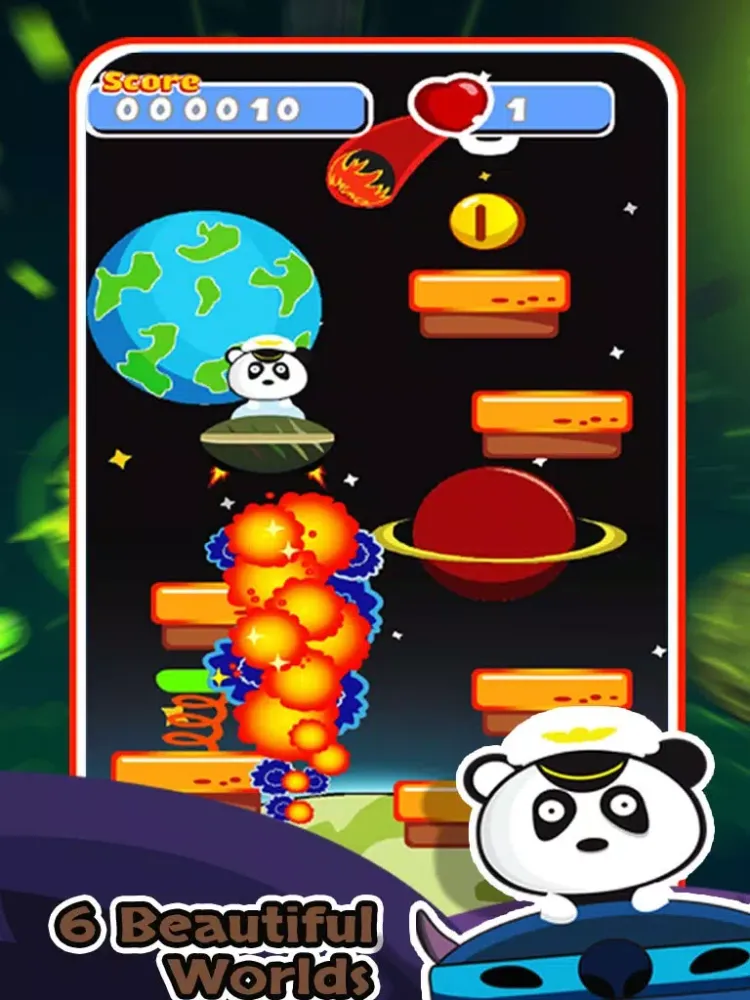 Panda's Flying Saucer iPad 应用截图