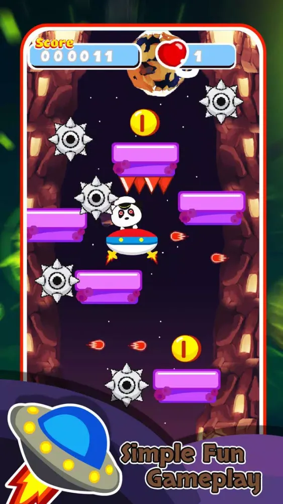 Panda's Flying Saucer应用截图
