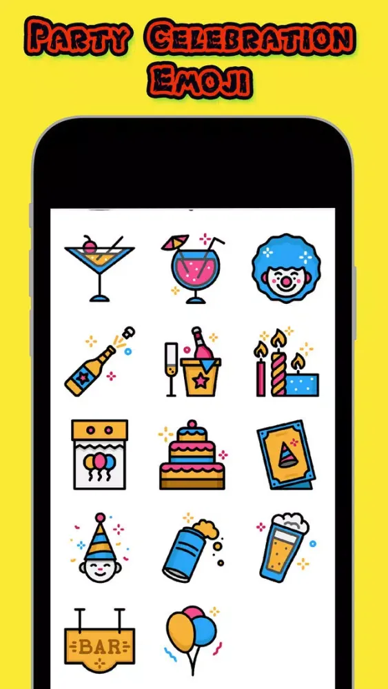 Скриншоты Party Celebration Emoji