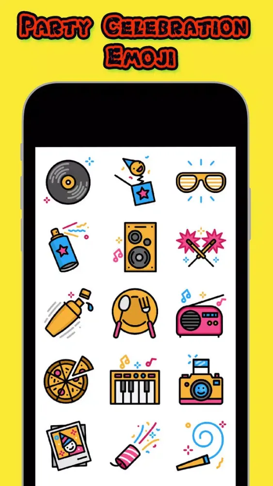 Скриншоты Party Celebration Emoji