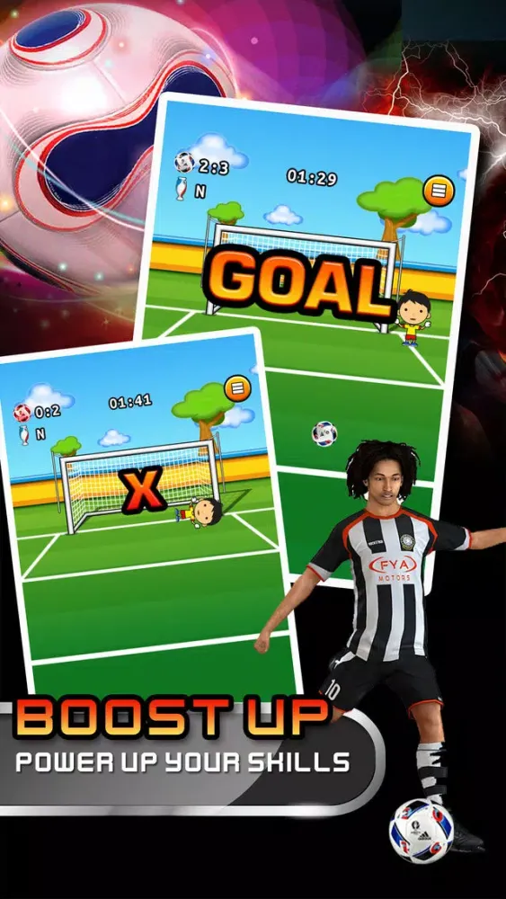 Ảnh chụp màn hình của Penalty Kick Hero - Euro Cup 2016 Edition