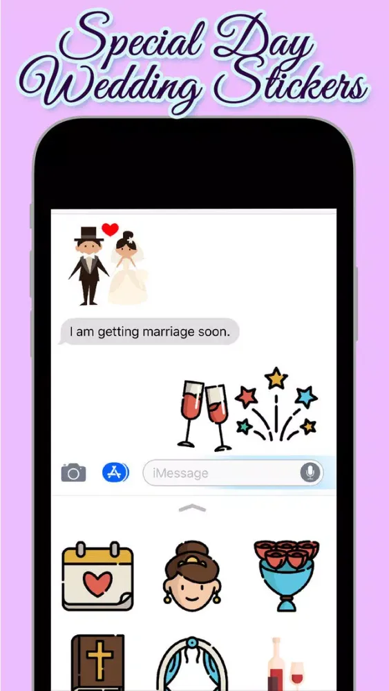 Special Day: Wedding Stickers Screenshots
