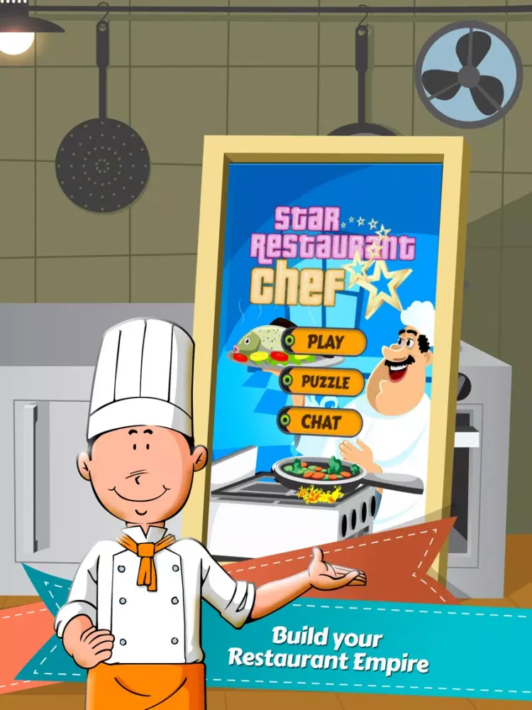 Tangkapan skrin Star Restaurant Chef - World Cooking Rush iPad 