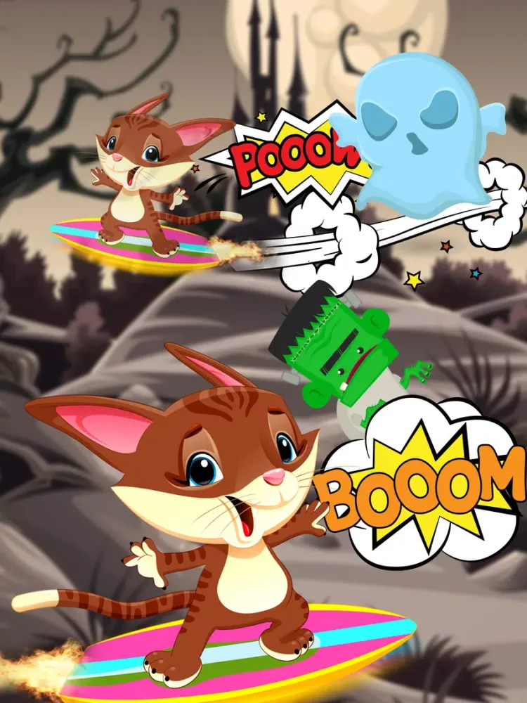 Tom Cat Escape Run iPad 應用截圖