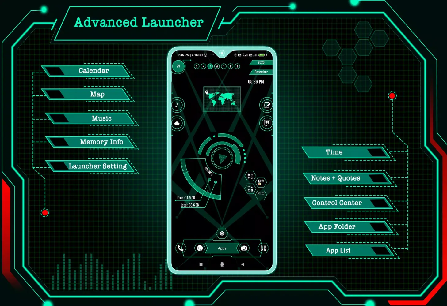 Advanced Launcher স্ক্রিনশট