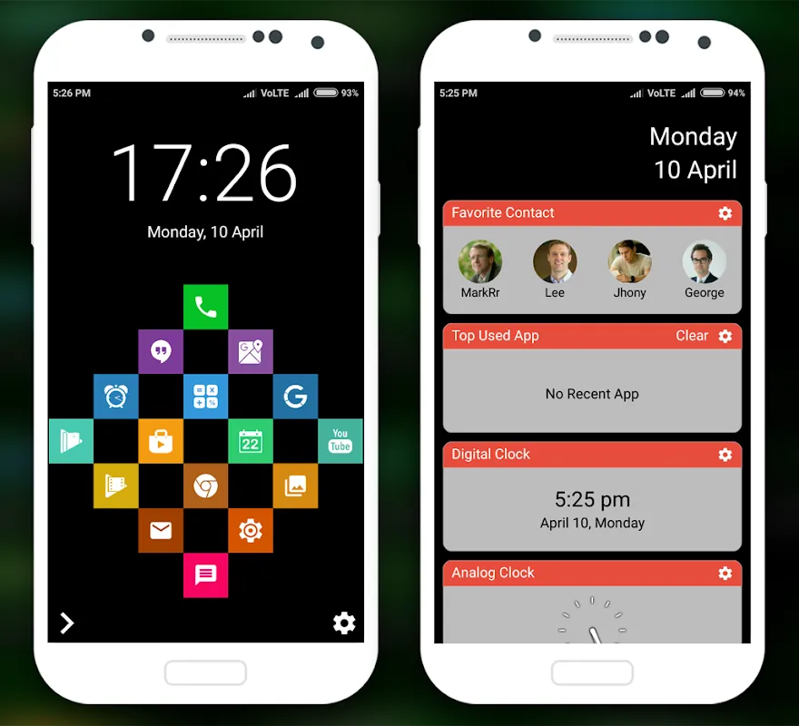 Arc Square Launcher 스크린샷
