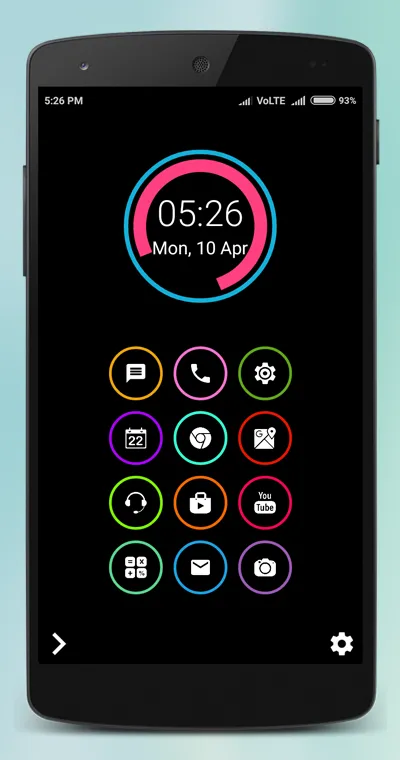 Arc Square Launcher 스크린샷