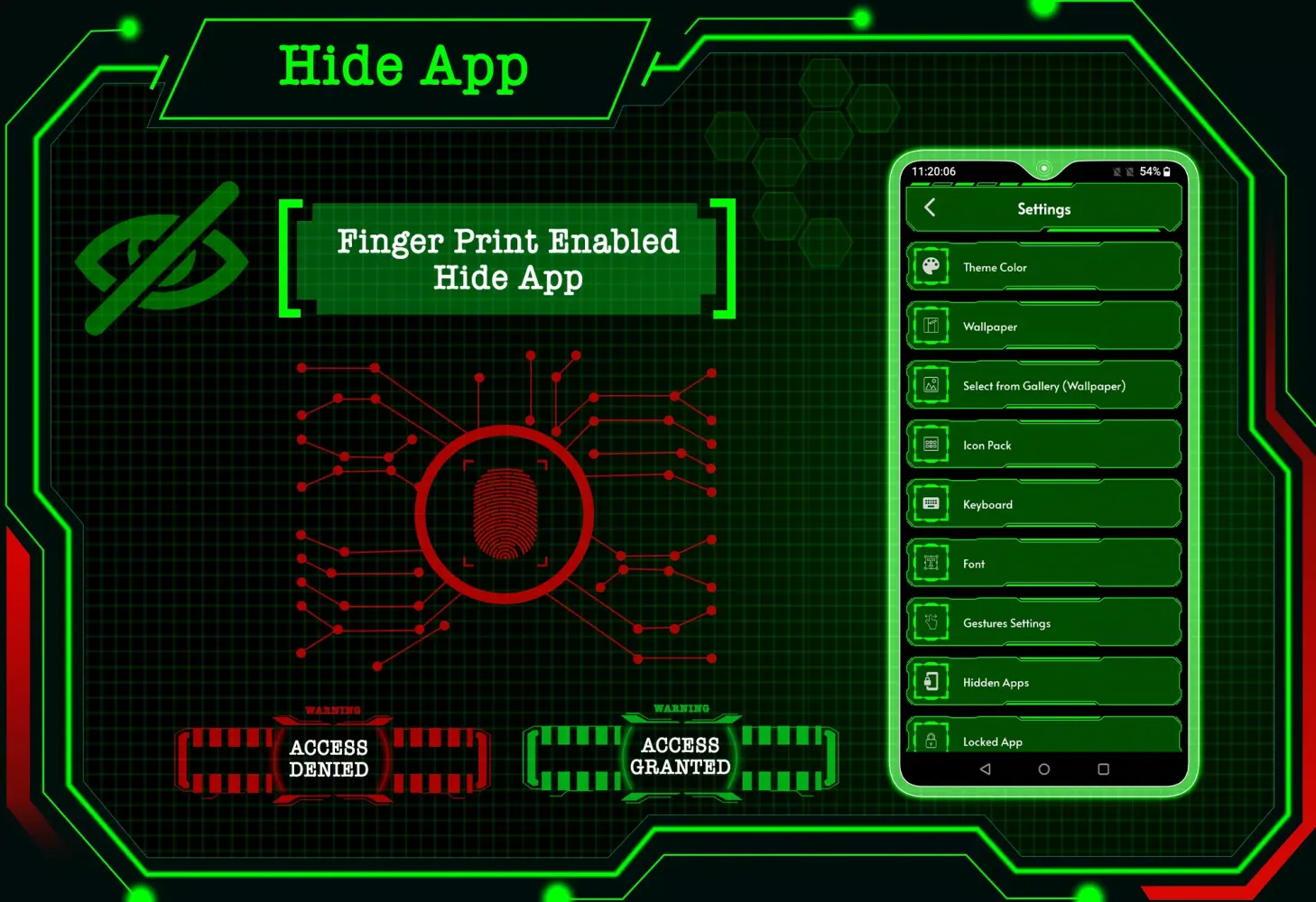 ARC Hi-tech - AppLock, HideApp应用截图