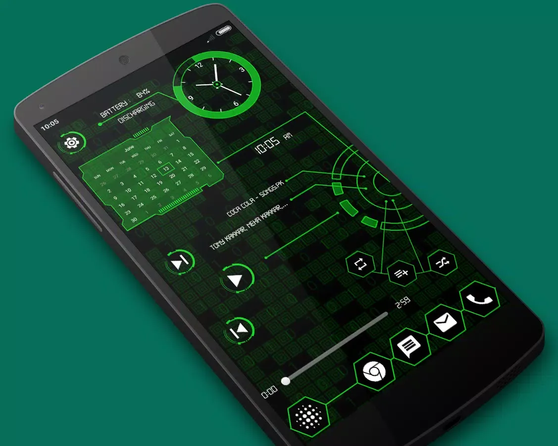 Скриншоты Attractive Launcher