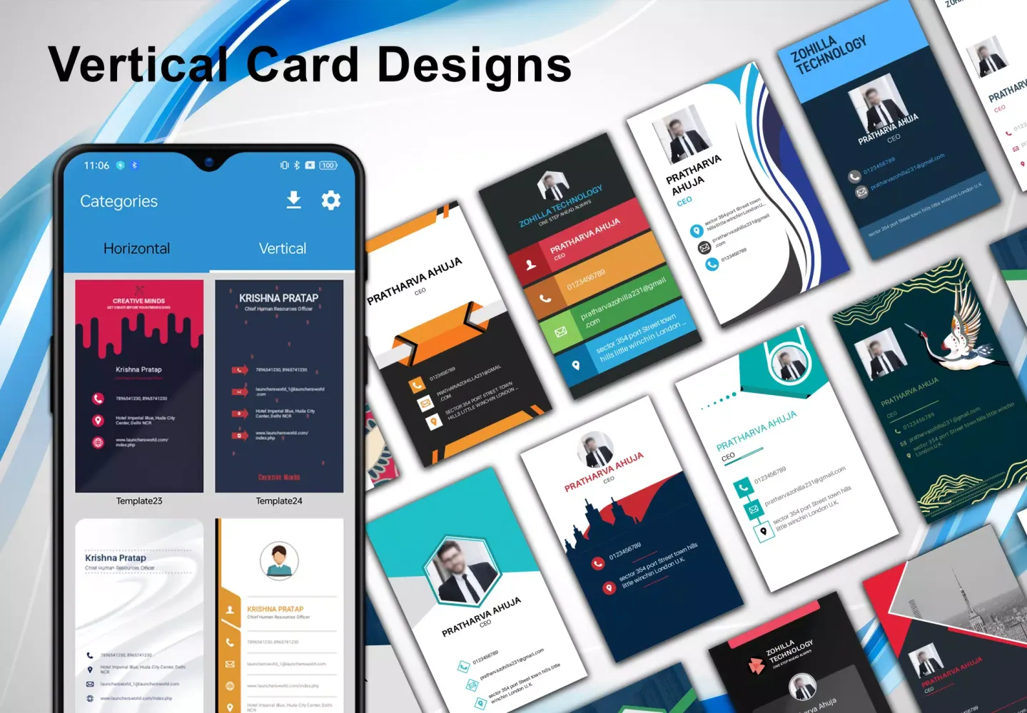 صور Business Card Maker, Visting