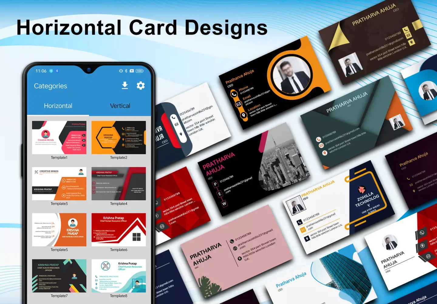 صور Business Card Maker, Visting