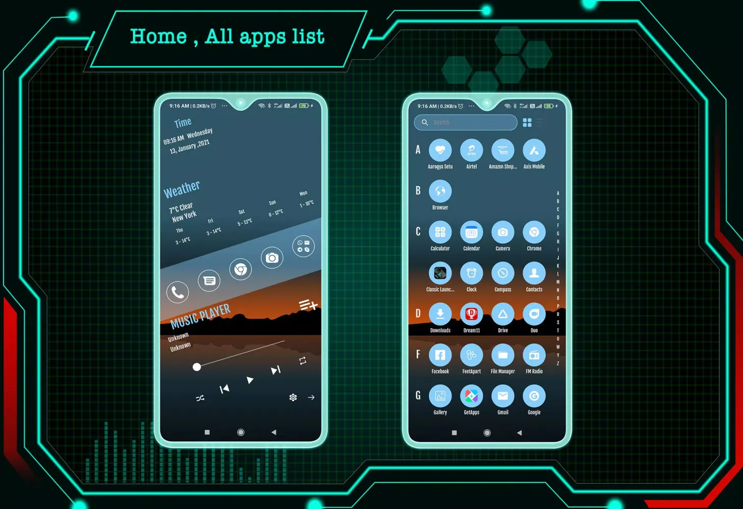 Classic launcher - App lock应用截图
