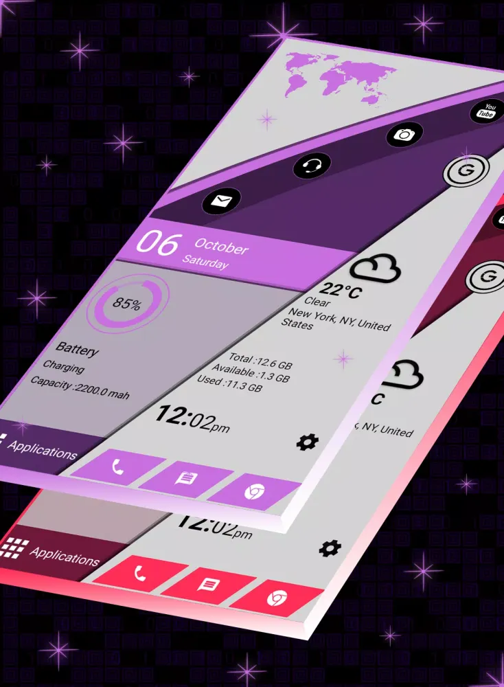 صور Next Classic Launcher