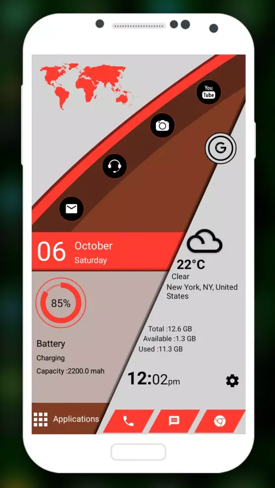 صور Next Classic Launcher