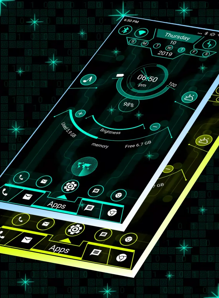 Radical Launcher スクリーンショット