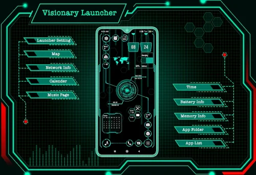 Visionary Launcher-screenshot-1