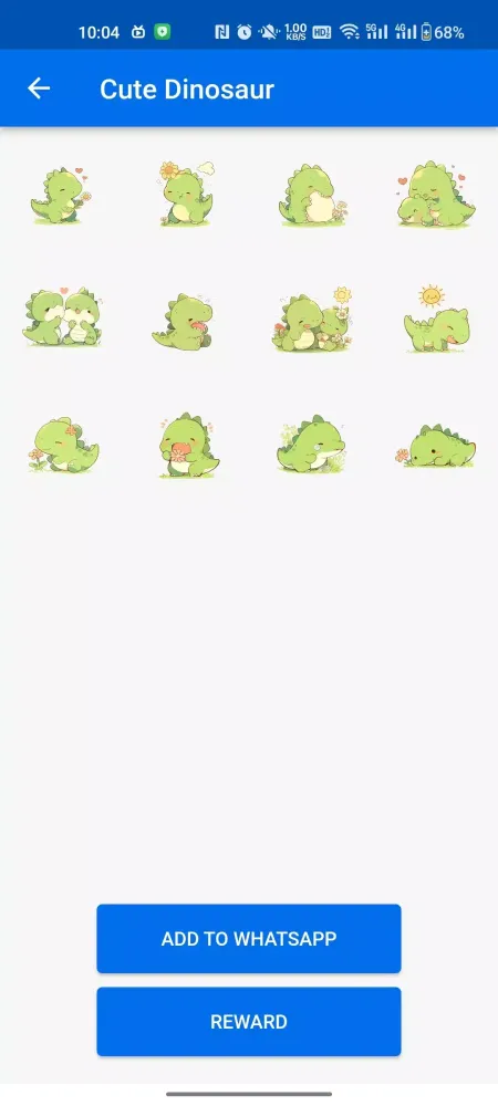 Zrzuty ekranu Sticker World-WASticker