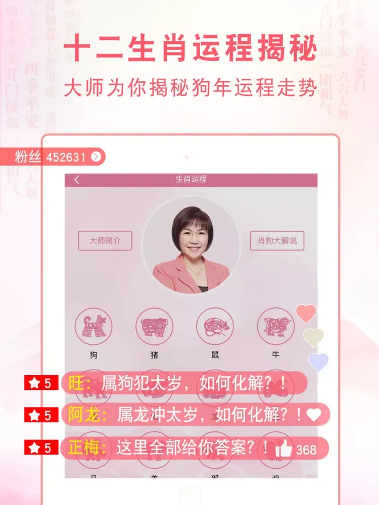 2018 Zodiac Horoscope of Mai iPad  スクリーンショット