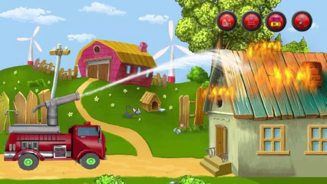 Fight Fires:Fire Truck And Firemen-Rush Hour:Reasoning Puzzle Games For Kids-Traffic Jam! স্ক্রিনশট