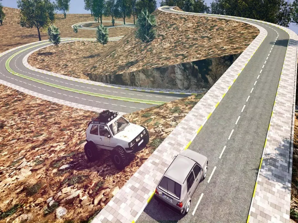Euro Car Evolution Simulation iPad  Screenshots