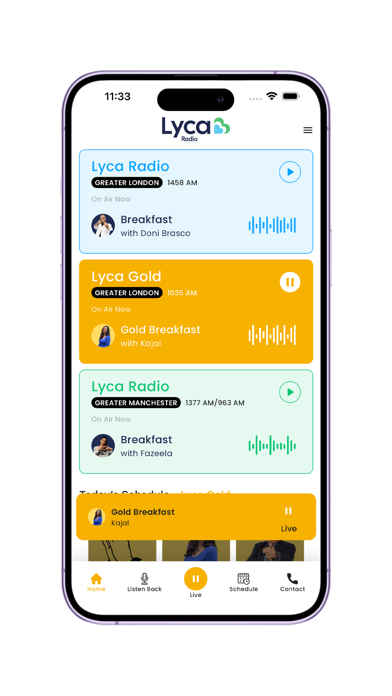 Lyca Radio سکرین شاٹس