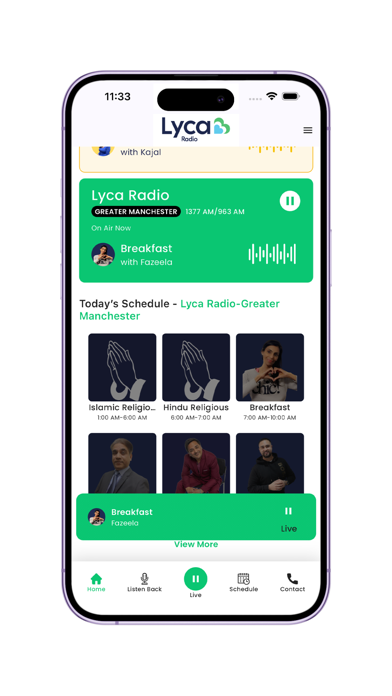 Lyca Radio سکرین شاٹس