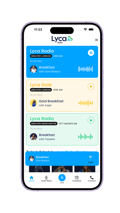 Lyca Radio سکرین شاٹس