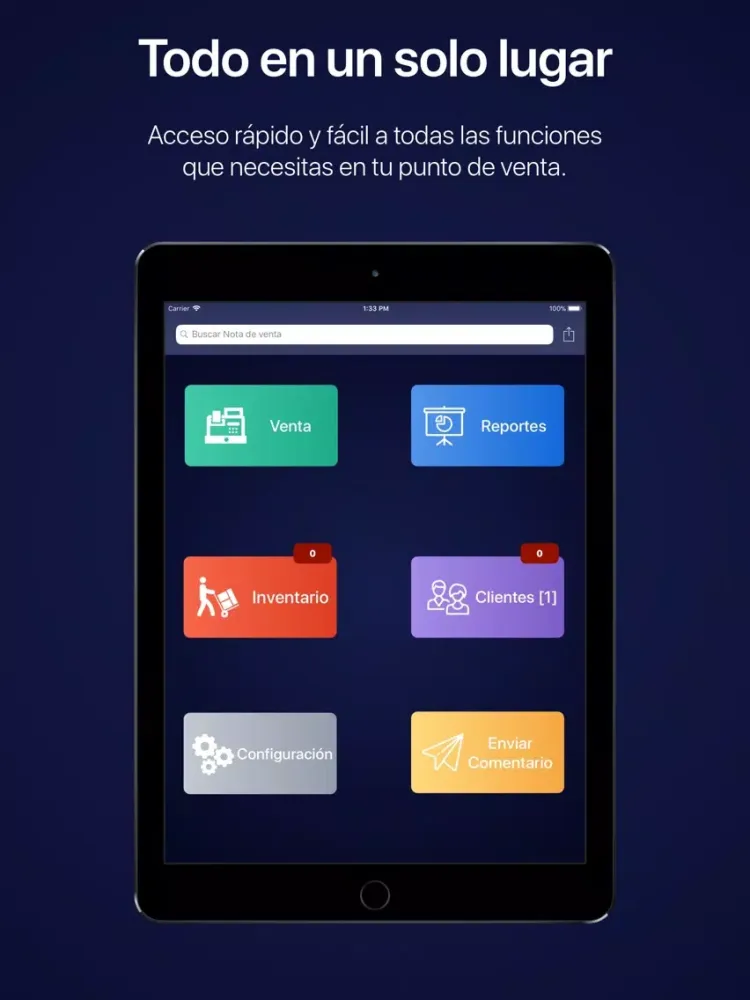 Lycaios POS - Punto de Venta iPad  स्क्रीनशॉट