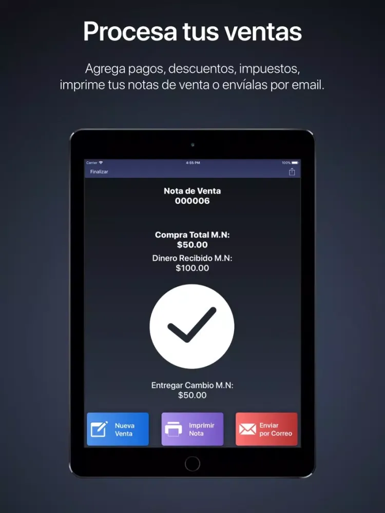 Lycaios POS - Punto de Venta iPad  स्क्रीनशॉट