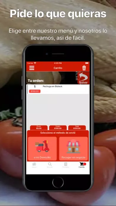 Capturas de pantalla de Polleria Moreno