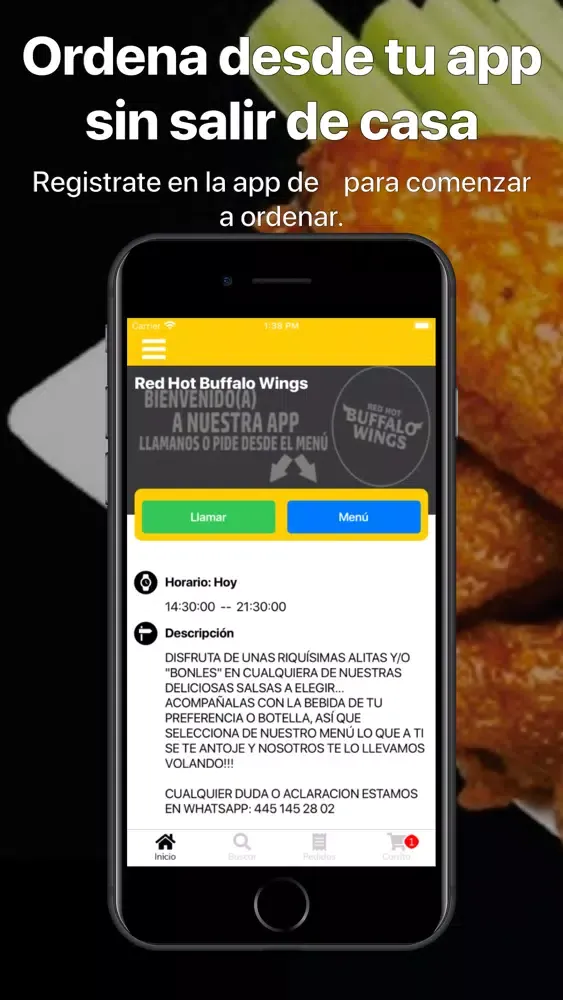 Red Hot Buffalo Wings スクリーンショット