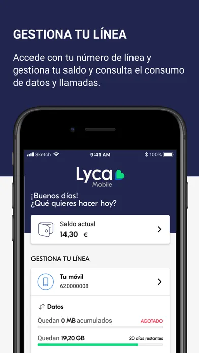 Captures d'écran de Mi Lyca