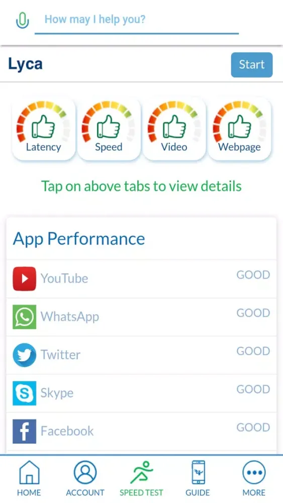 Lyca Selfcare স্ক্রিনশট