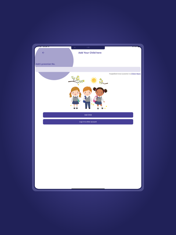 Ảnh chụp màn hình của American Lyceum Student iPad 