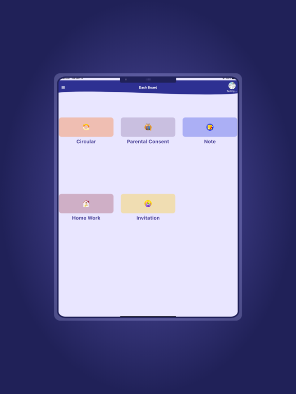 Ảnh chụp màn hình của American Lyceum Student iPad 