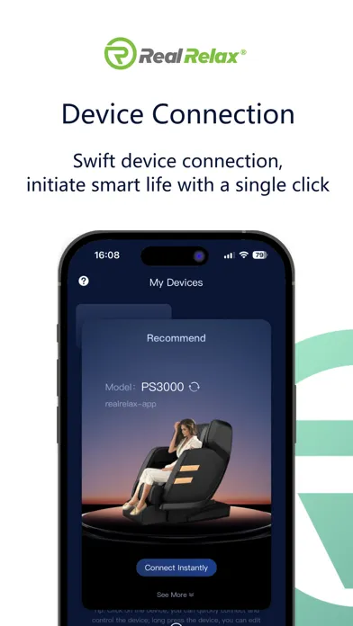 Tangkapan skrin RealRelax Smart