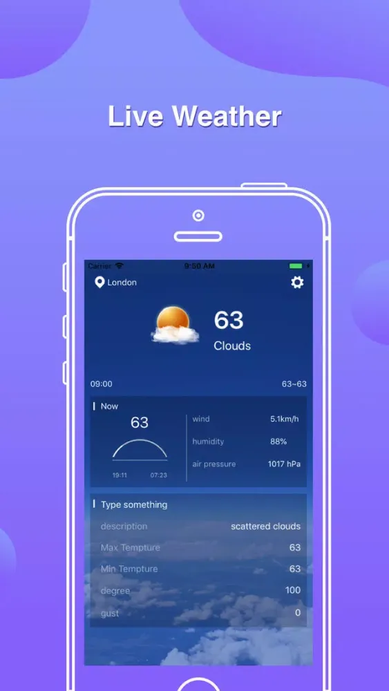 Capturas de pantalla de Weather & Current