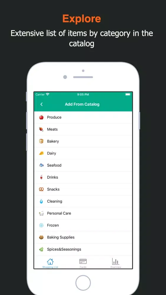 Capturas de pantalla de Listry - Grocery Shopping List