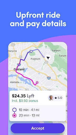 Скриншоты Lyft Driver