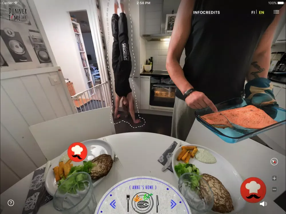 Dinnertime 360 iPad  Ekran Görüntüleri
