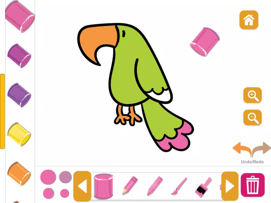 Drawing & Coloring for Kids doodle iPad  Screenshots