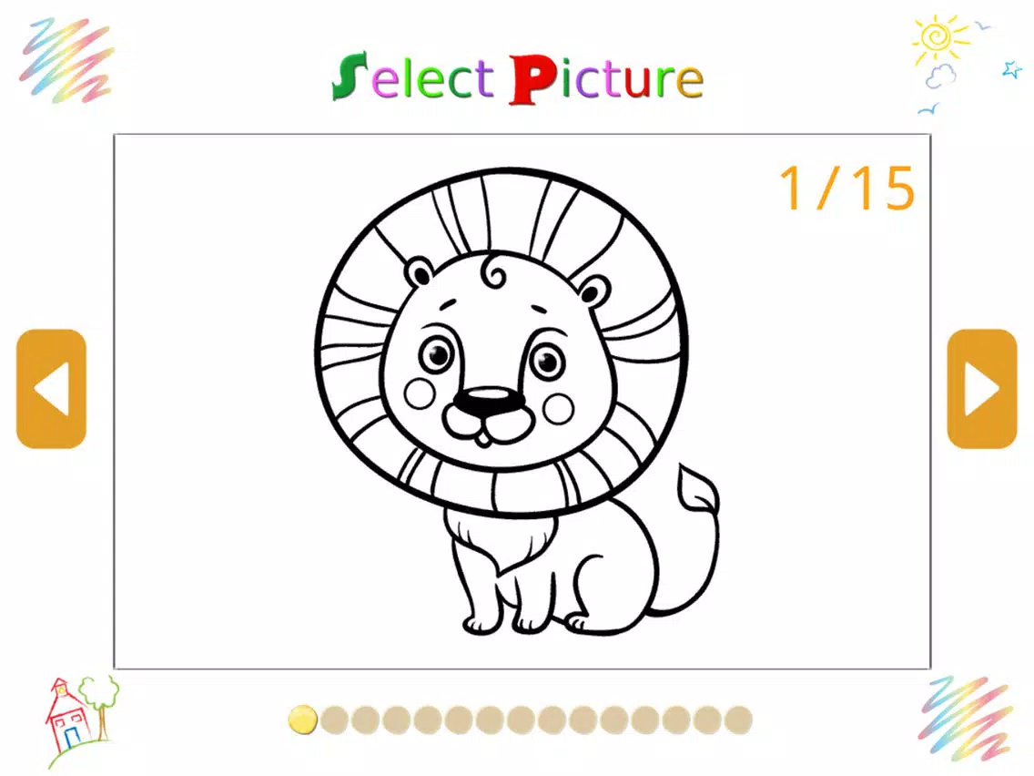 Drawing & Coloring for Kids doodle iPad  Screenshots