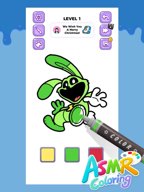 Asmr Coloring Book iPad  스크린샷
