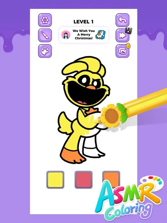 Asmr Coloring Book iPad  스크린샷