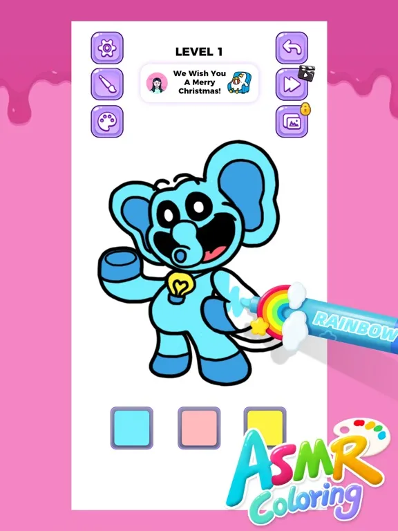 Asmr Coloring Book iPad  스크린샷
