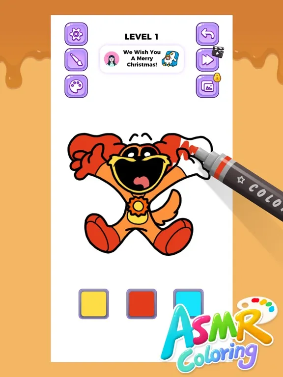 Asmr Coloring Book iPad  스크린샷