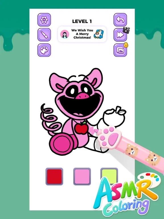 Asmr Coloring Book iPad  스크린샷