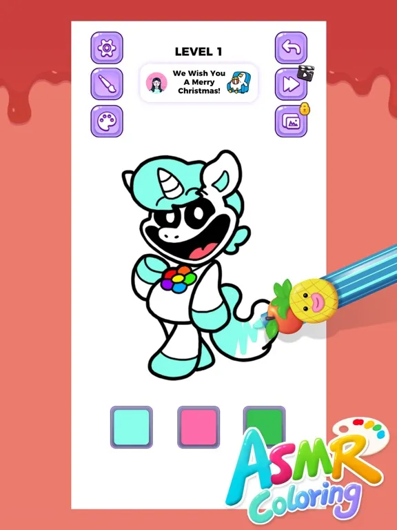 Asmr Coloring Book iPad  스크린샷